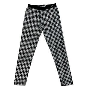 Girl's MAYORAL Black and White Houndstooth Leggings - Size 5T